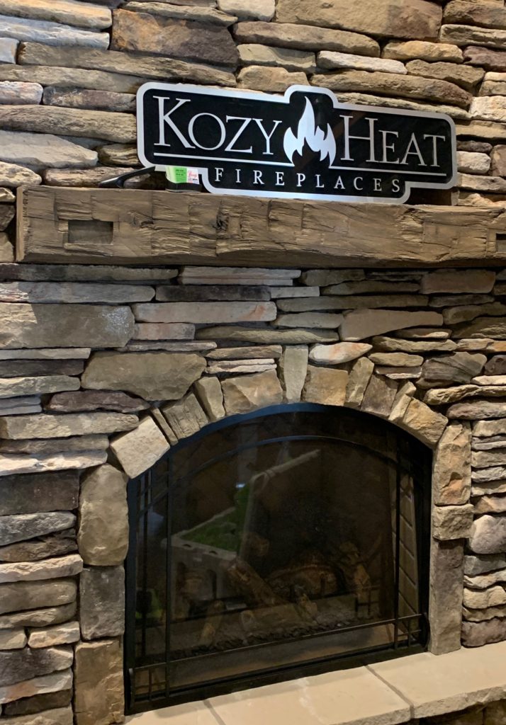 Kozy Heat Carlton 39 - Fireplace Stone & Patio