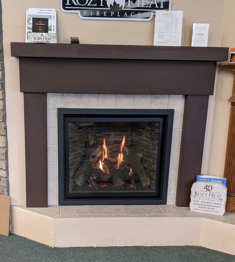 Kozy Heat Carlton 39 - Fireplace Stone & Patio