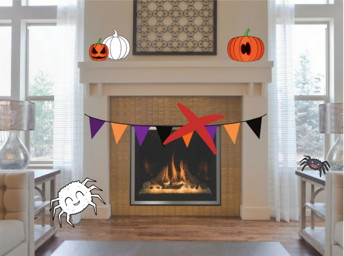 Decorating Your Fireplace for Halloween Kozy Heat Fireplaces